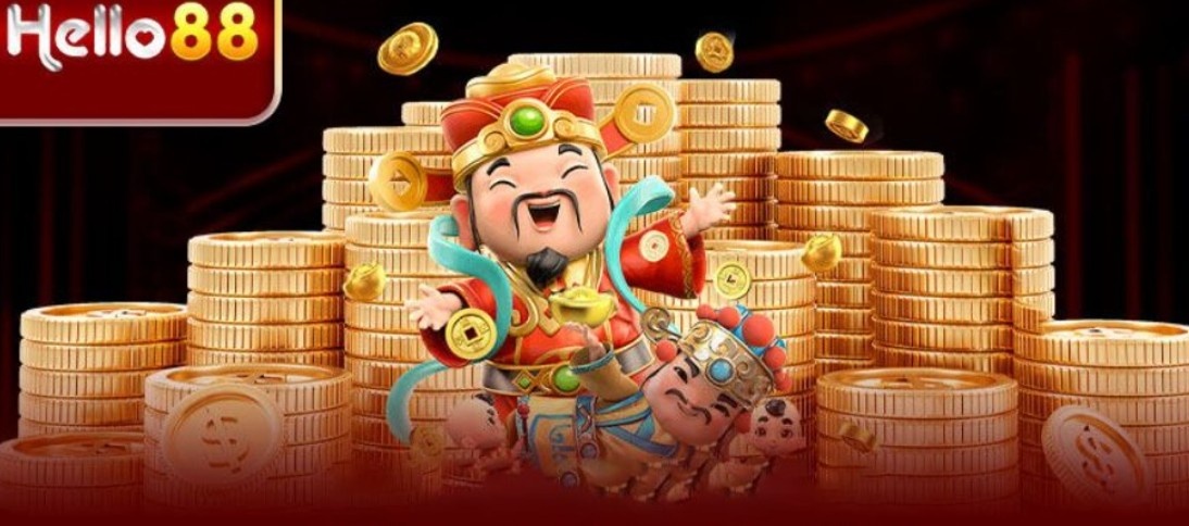 Giao diện trò chơi nổ hũ Hello88 hiện đại